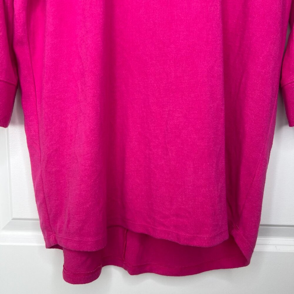 Sonoma Life + Style Tunic Women's Sz Medium PINK 3/4 Sleeve SOFT - Picture 3 of 10
